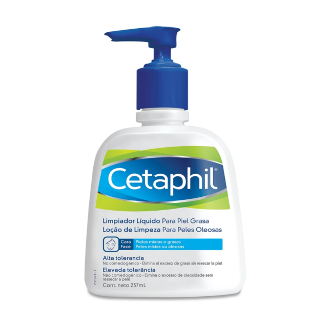 CETAPHIL LIMPIADOR LIQUIDO PARA PIEL GRASA 237 ML