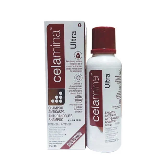 CELAMINA ULTRA SHAMPOO ANTICASPA x150 mL