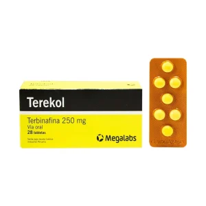 TEREKOL 250 MG (28 CAPS)
